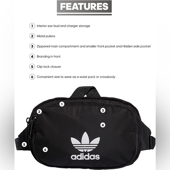 adidas Unisex-Adult Bag - Picture 13 of 14